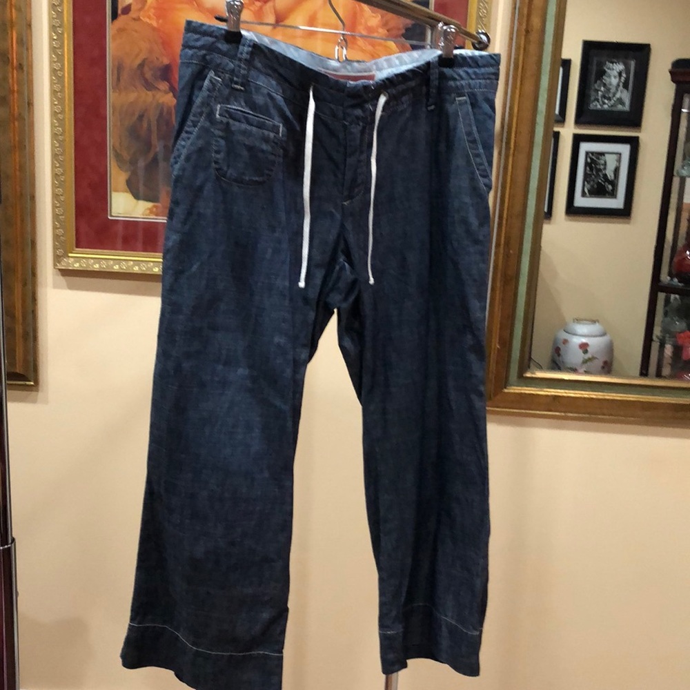 Gap cropped denim pants, size 10